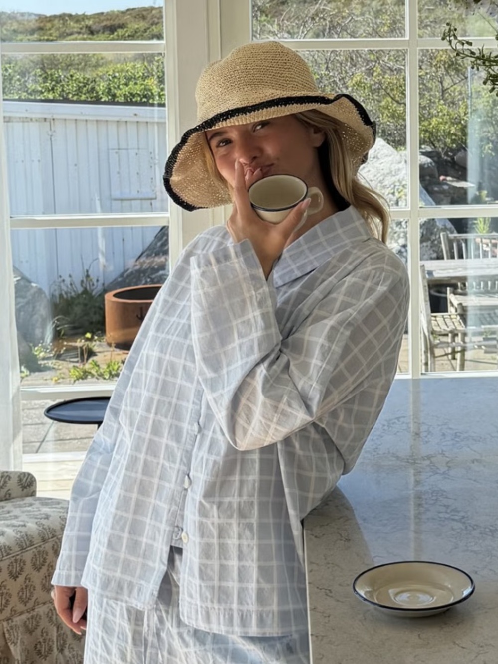 NWT Djerf Avenue Unwind Shirt